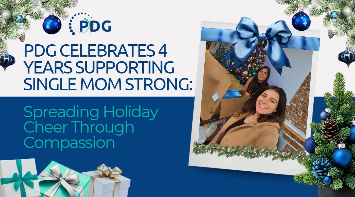 PDG Celebrates 4 Years Supporting Single Mom Strong: Spreading Holiday Cheer Through Compassion
